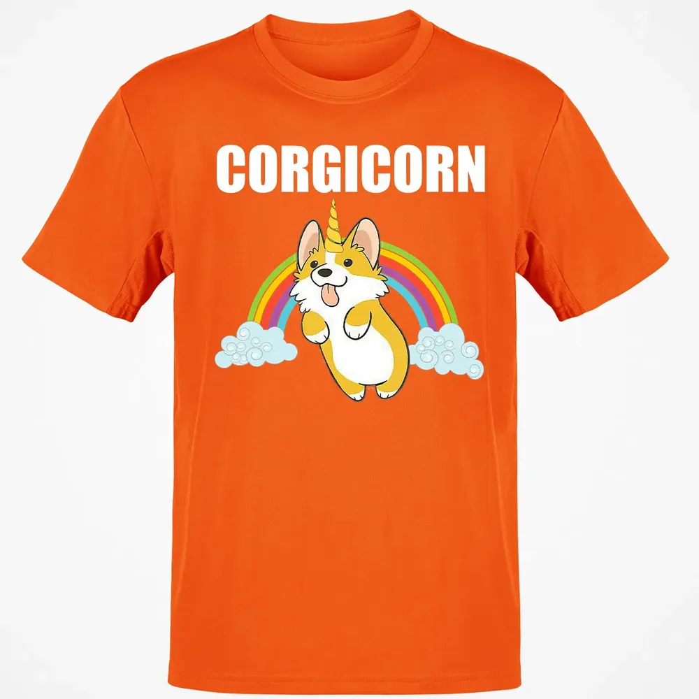 Cute Corgicorn   Funny Corgi Lover  Gift Classic Unisex T-Shirt - 9