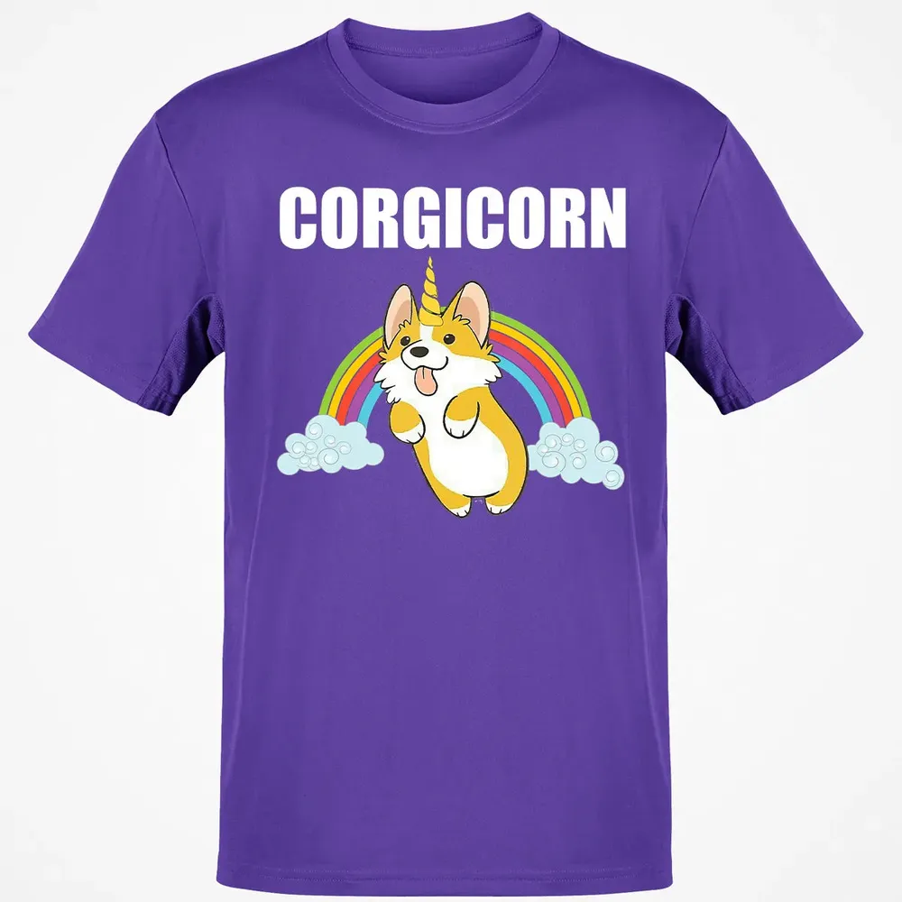 Cute Corgicorn   Funny Corgi Lover  Gift Classic Unisex T-Shirt - 10