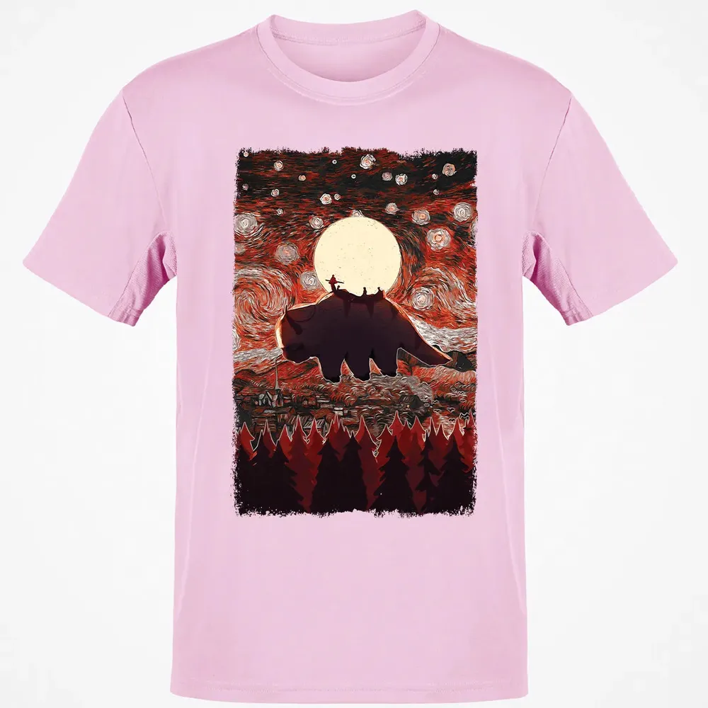 Flying Appa Starry Night Classic Unisex T-Shirt - 6