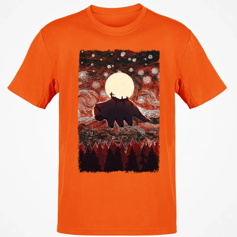Flying Appa Starry Night Classic Unisex T-Shirt - 9
