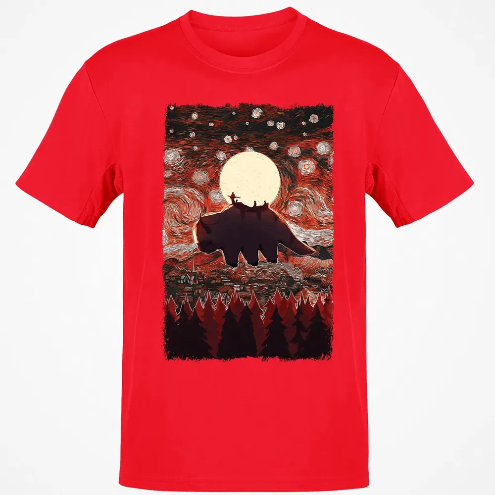 Flying Appa Starry Night Classic Unisex T-Shirt - 11