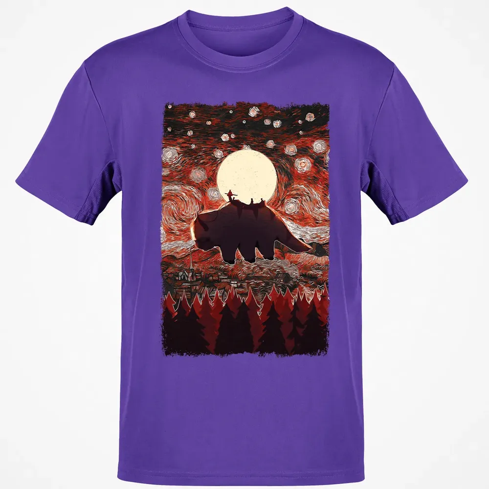 Flying Appa Starry Night Classic Unisex T-Shirt - 10