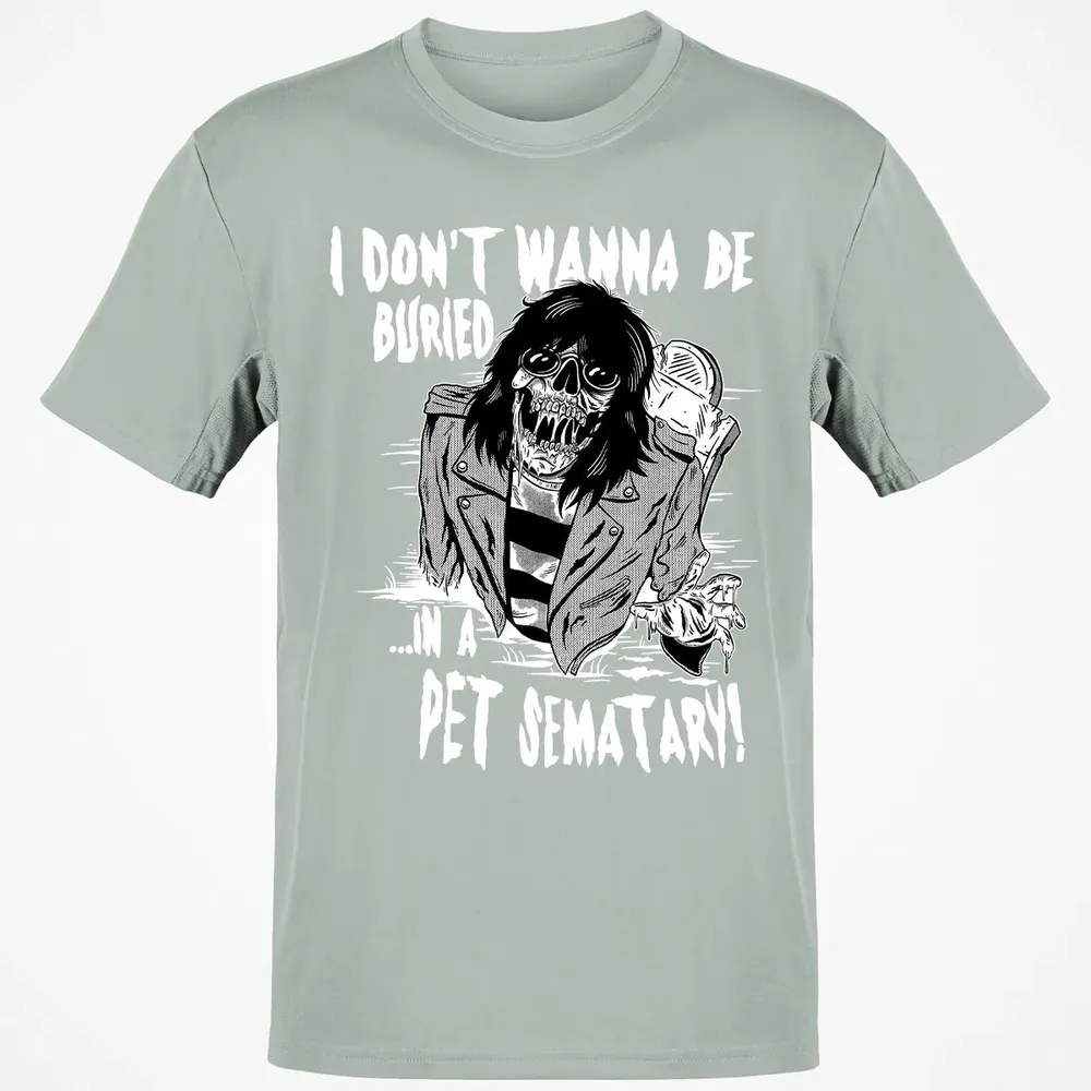 Buried In A Pet Sematary Classic Unisex T-Shirt - 3