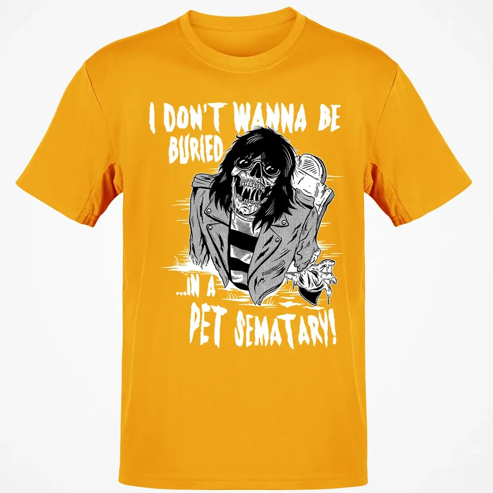 Buried In A Pet Sematary Classic Unisex T-Shirt - 5