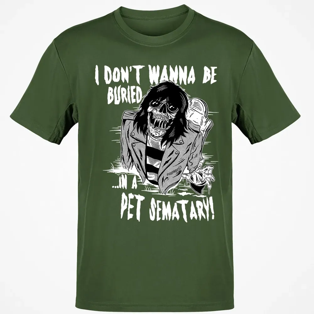 Buried In A Pet Sematary Classic Unisex T-Shirt - 7