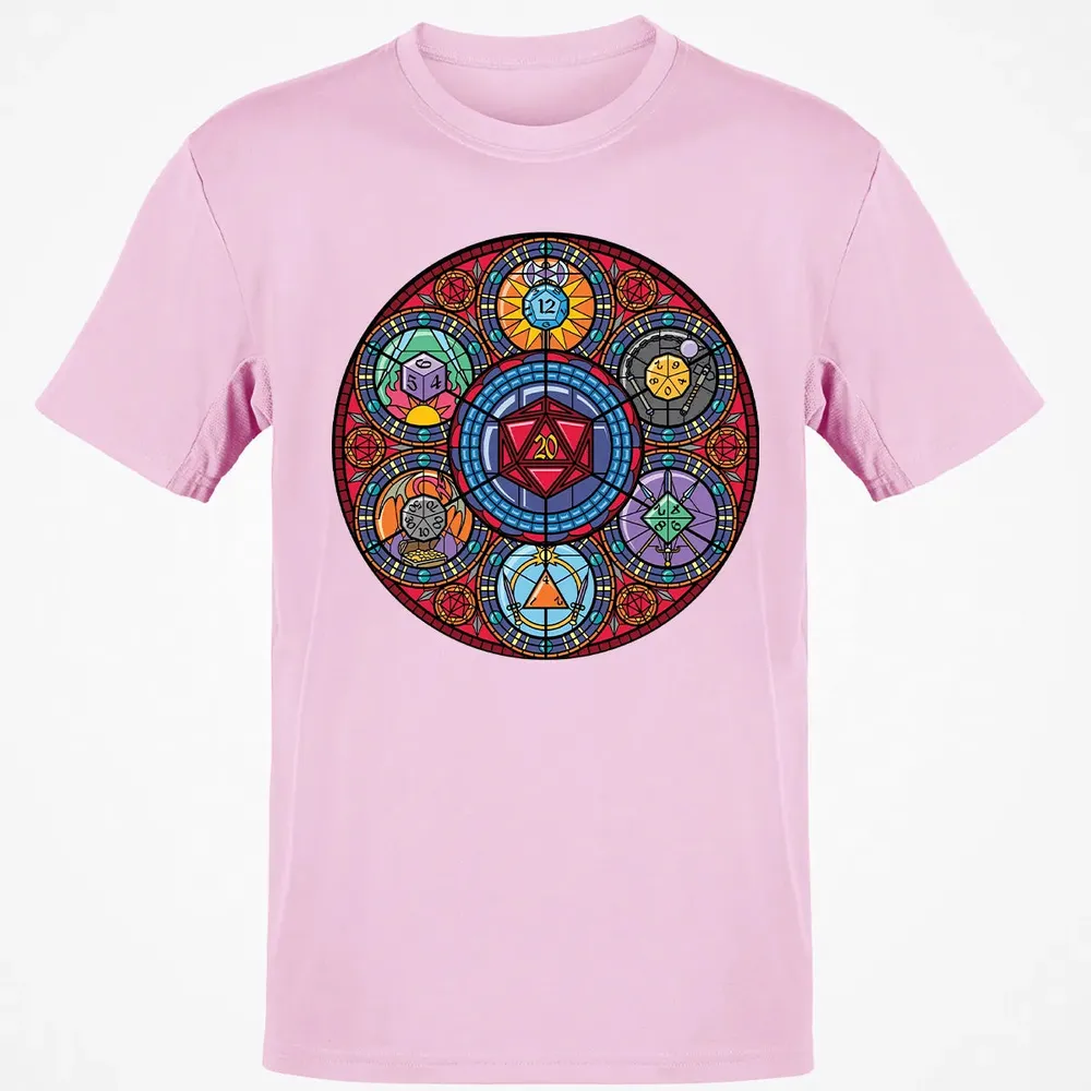 Dices Stained Glass Classic Unisex T-Shirt - 6