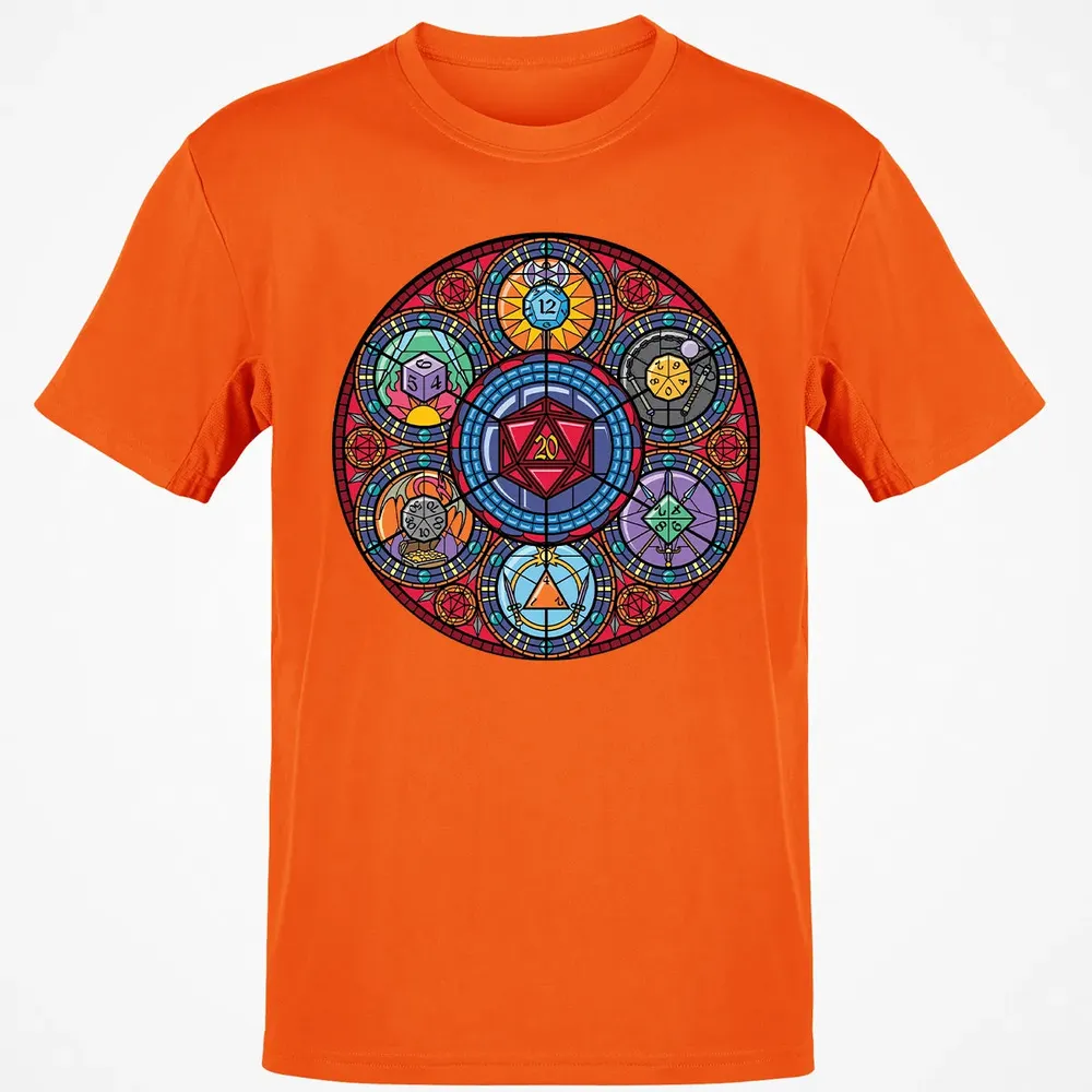 Dices Stained Glass Classic Unisex T-Shirt - 9