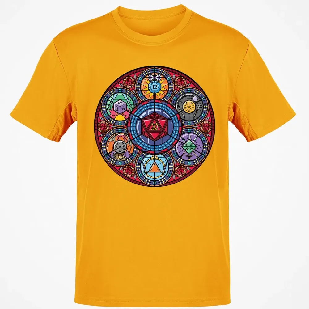 Dices Stained Glass Classic Unisex T-Shirt - 5