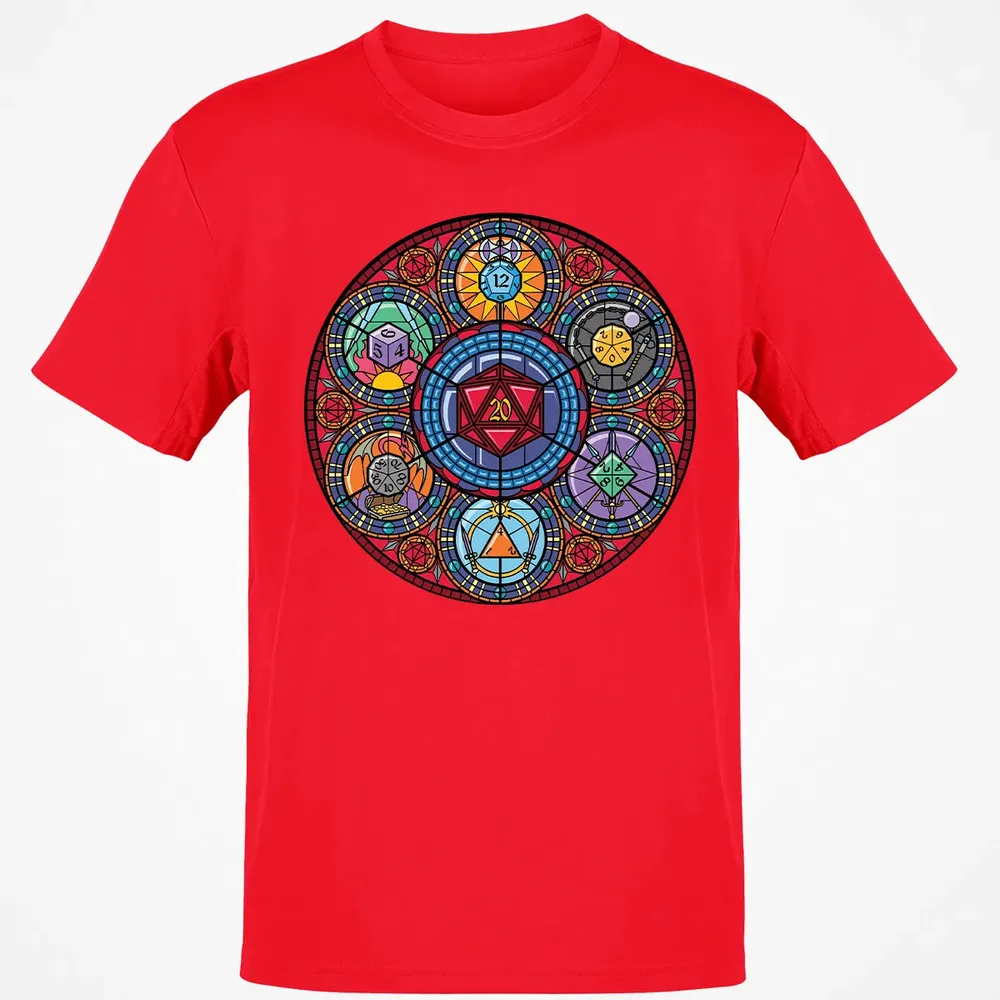 Dices Stained Glass Classic Unisex T-Shirt - 11