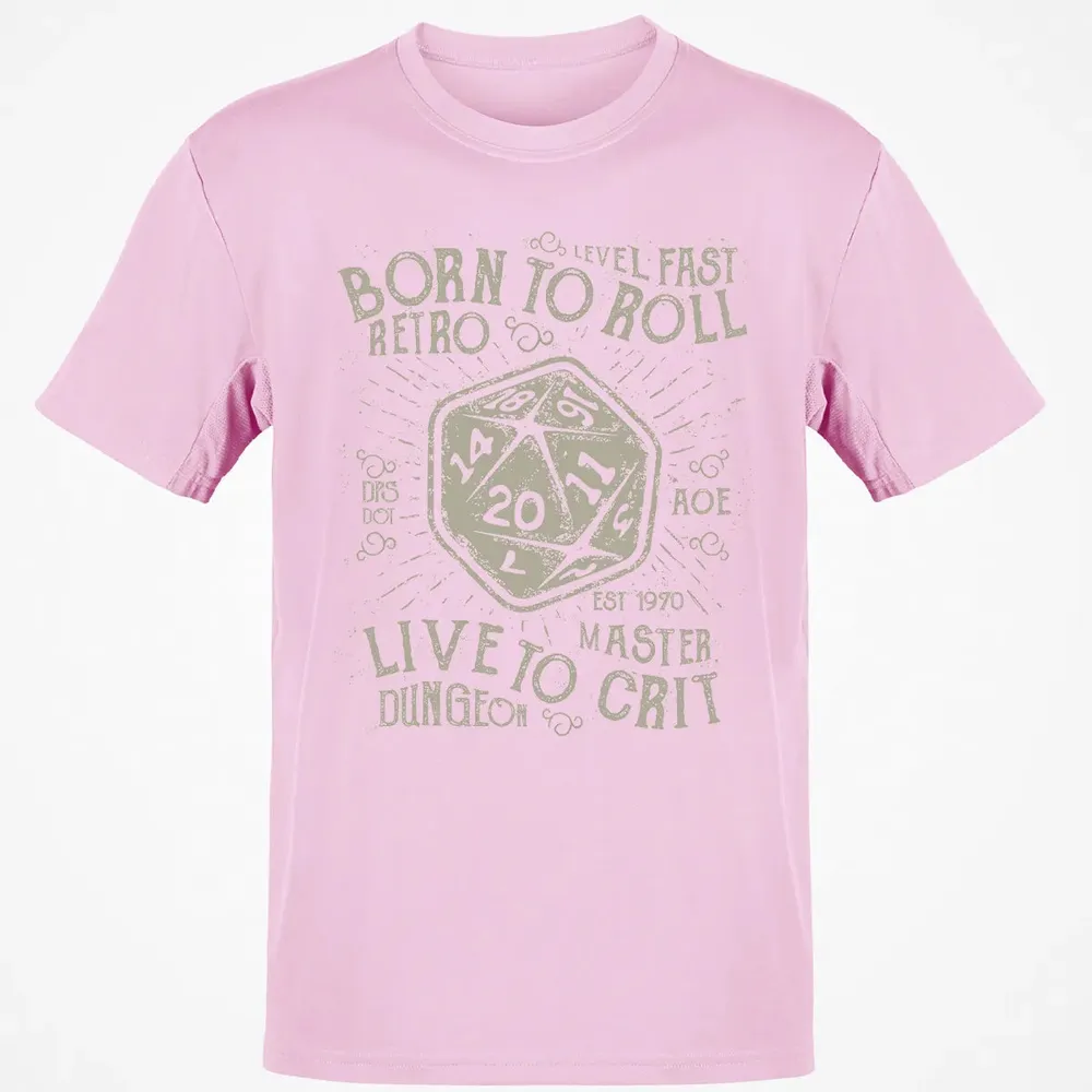 Born To Roll Live To Crit Classic Unisex T-Shirt - 6