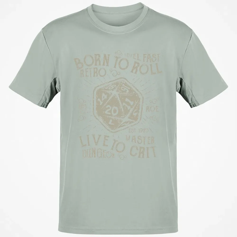 Born To Roll Live To Crit Classic Unisex T-Shirt - 3