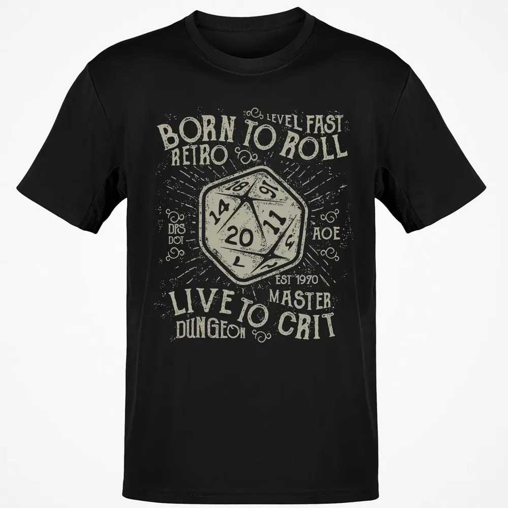 Born To Roll Live To Crit Classic Unisex T-Shirt - 2