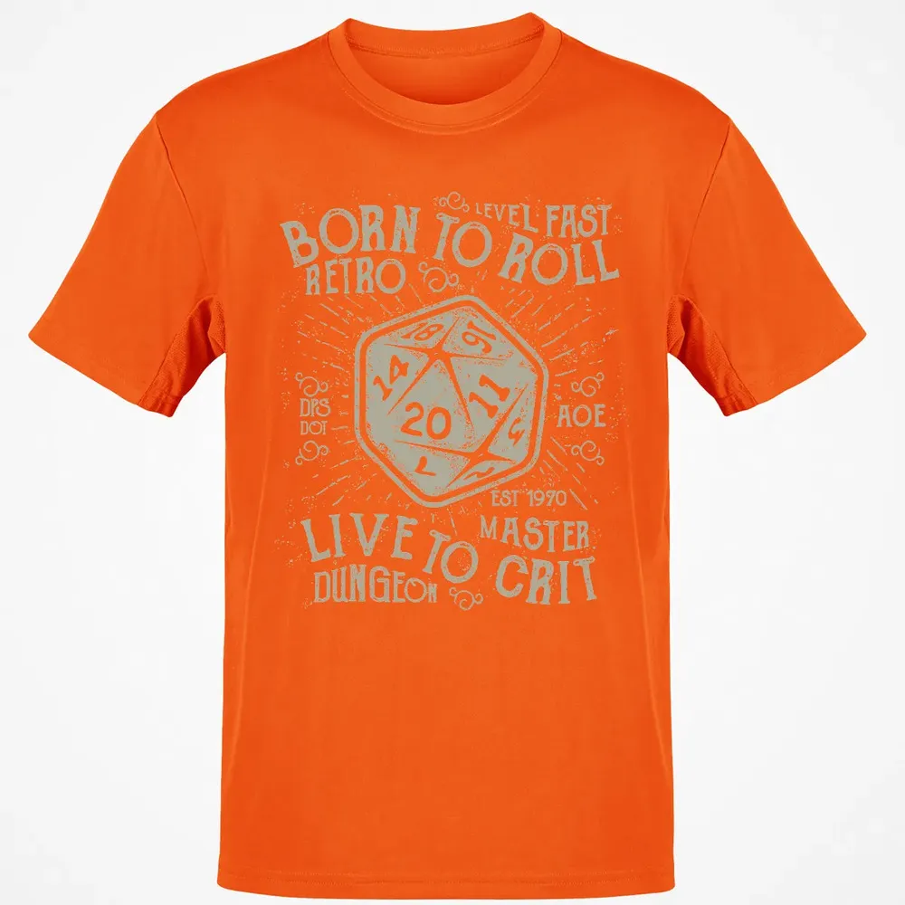 Born To Roll Live To Crit Classic Unisex T-Shirt - 9