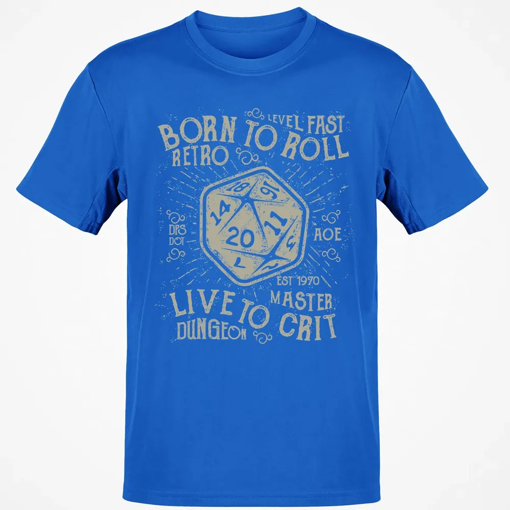 Born To Roll Live To Crit Classic Unisex T-Shirt - 12