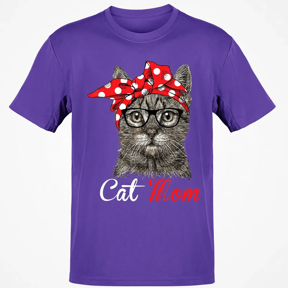 Funny Cat Mom  for Cat Lovers Mothers Day Gift Classic Unisex T-Shirt - 10