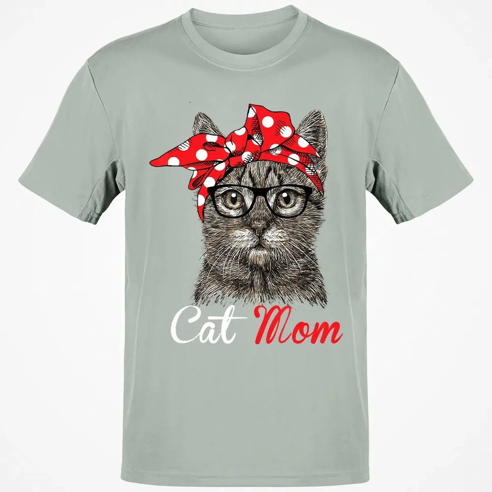 Funny Cat Mom  for Cat Lovers Mothers Day Gift Classic Unisex T-Shirt - 3