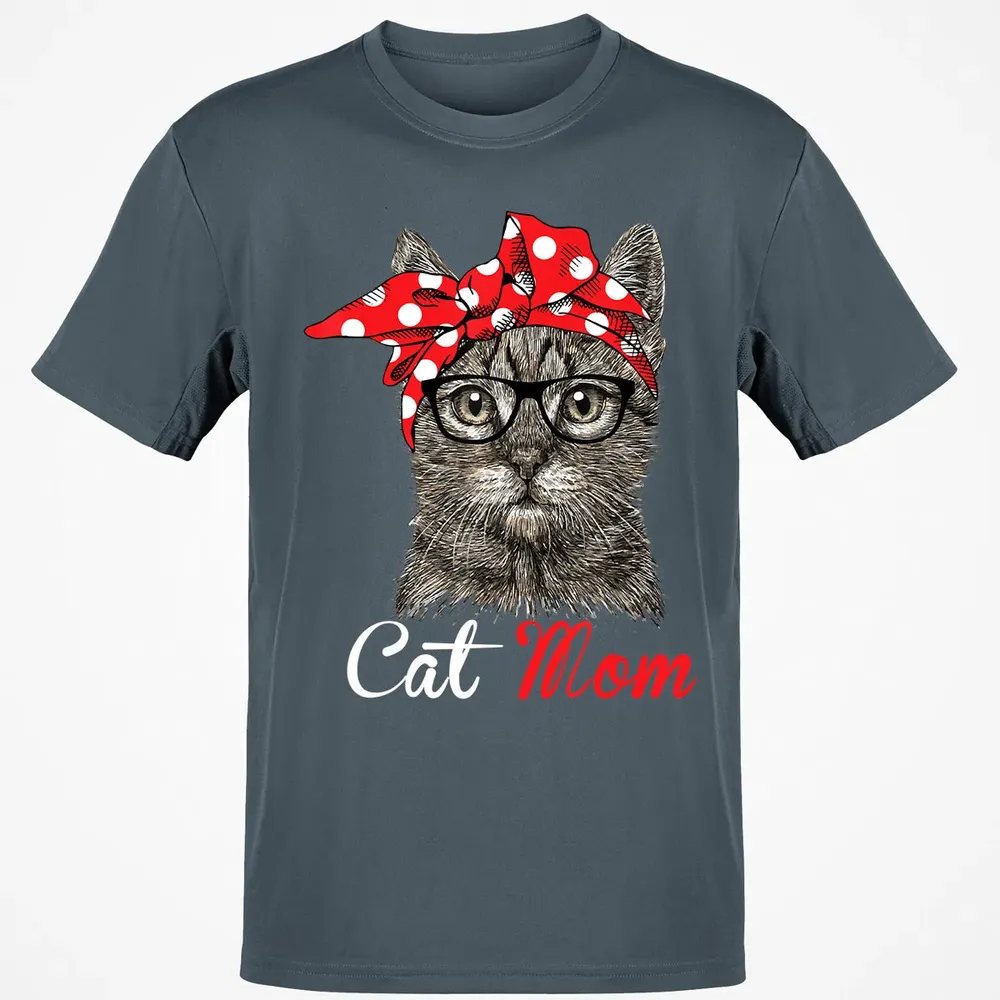 Funny Cat Mom  for Cat Lovers Mothers Day Gift Classic Unisex T-Shirt - 4