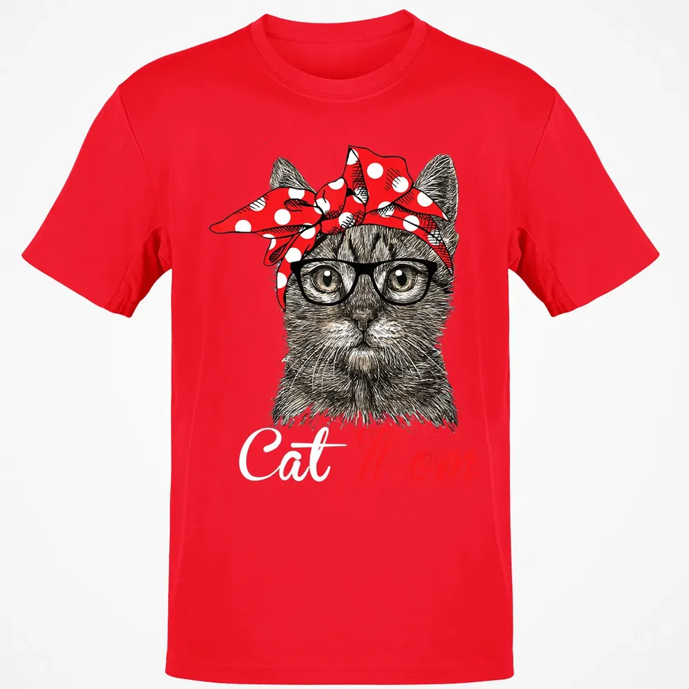 Funny Cat Mom  for Cat Lovers Mothers Day Gift Classic Unisex T-Shirt - 11