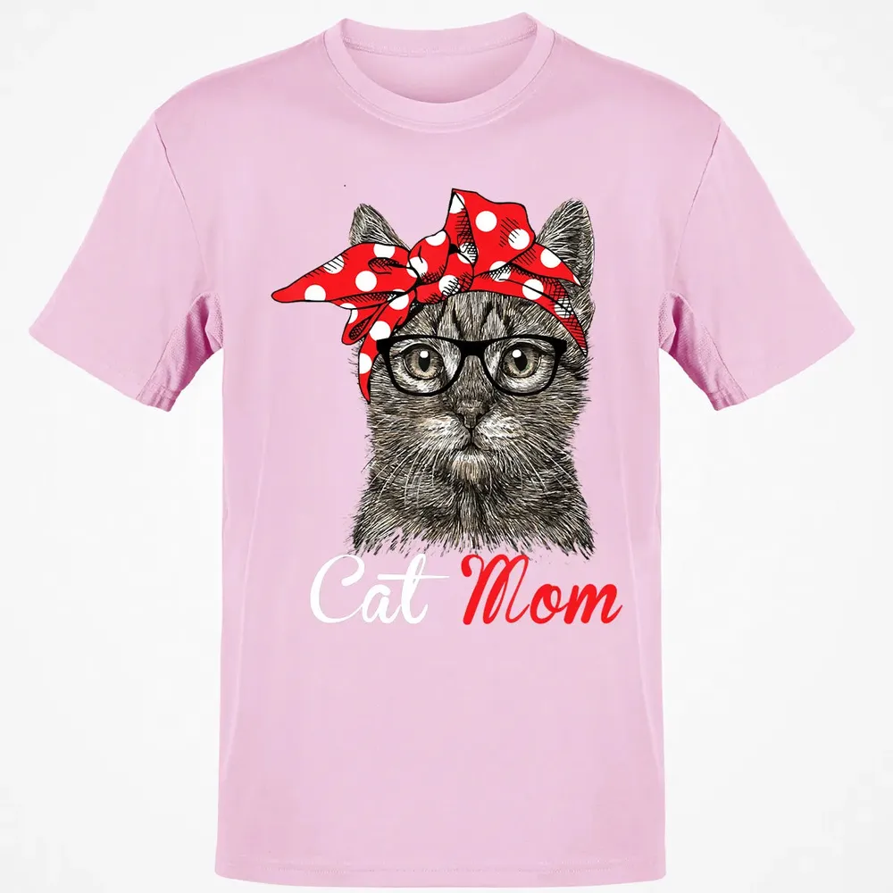 Funny Cat Mom  for Cat Lovers Mothers Day Gift Classic Unisex T-Shirt - 6