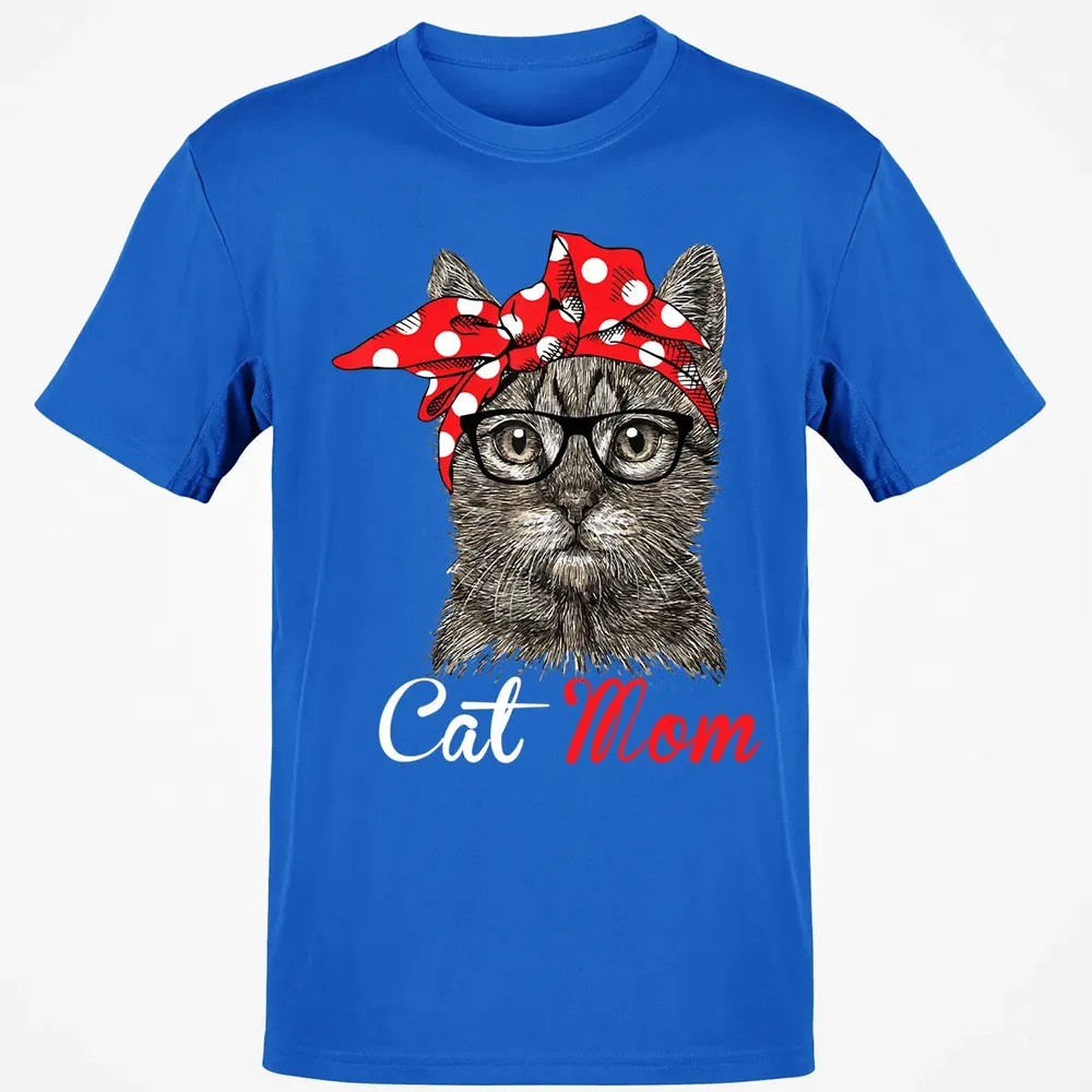 Funny Cat Mom  for Cat Lovers Mothers Day Gift Classic Unisex T-Shirt - 12