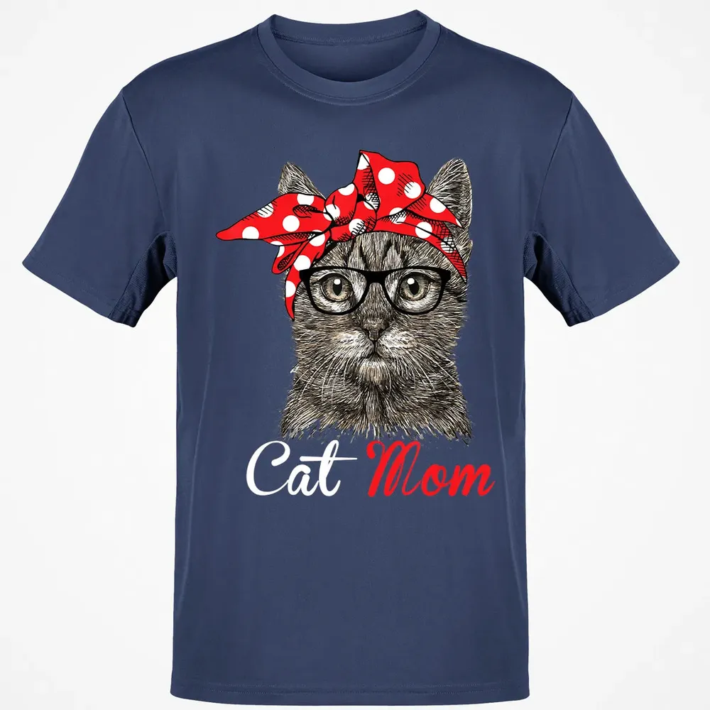 Funny Cat Mom  for Cat Lovers Mothers Day Gift Classic Unisex T-Shirt - 8