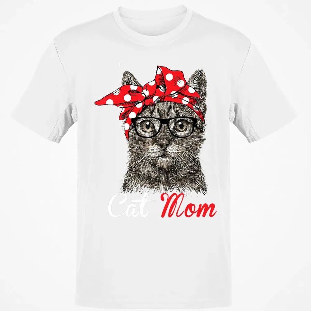 Funny Cat Mom  for Cat Lovers Mothers Day Gift Classic Unisex T-Shirt - 13