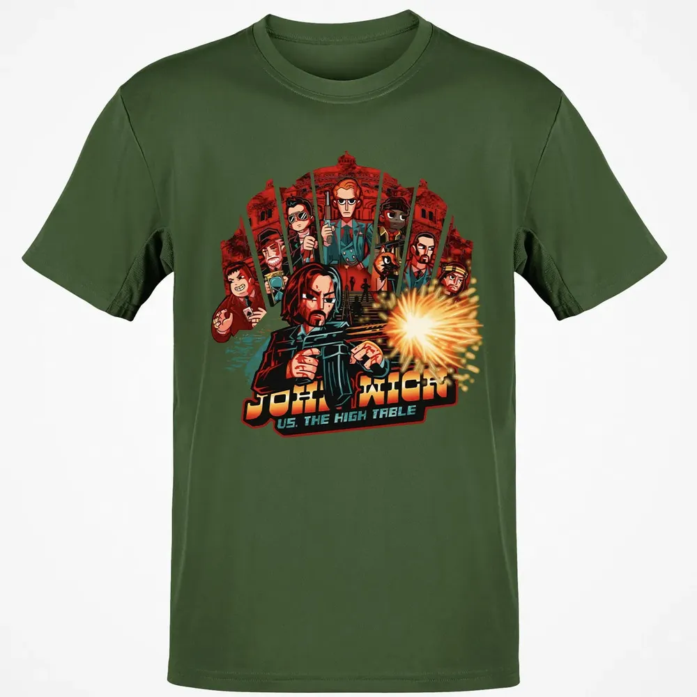 JW vs. High Table Classic Unisex T-Shirt - 7