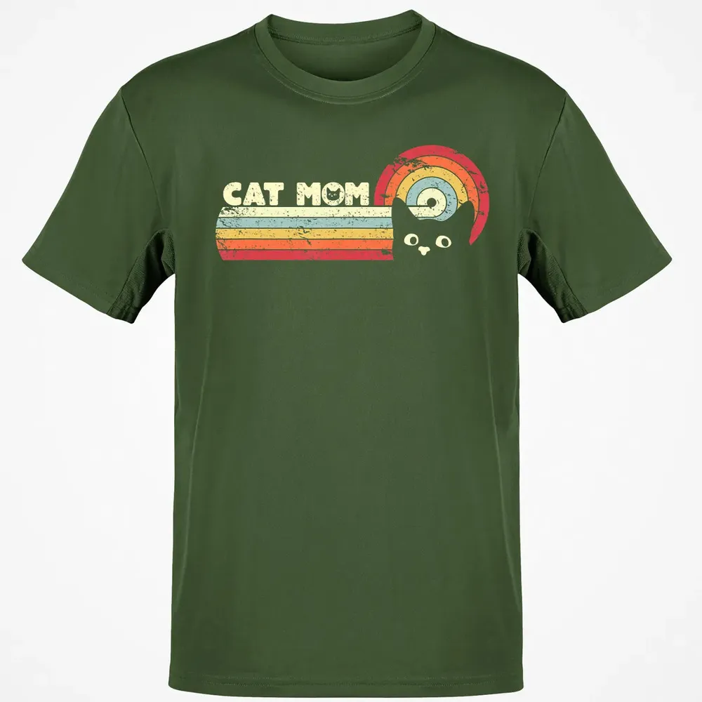 Cat Mom Classic Unisex T-Shirt - 7