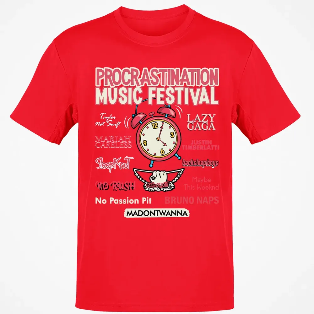 Procastination Music Festival Classic Unisex T-Shirt - 11