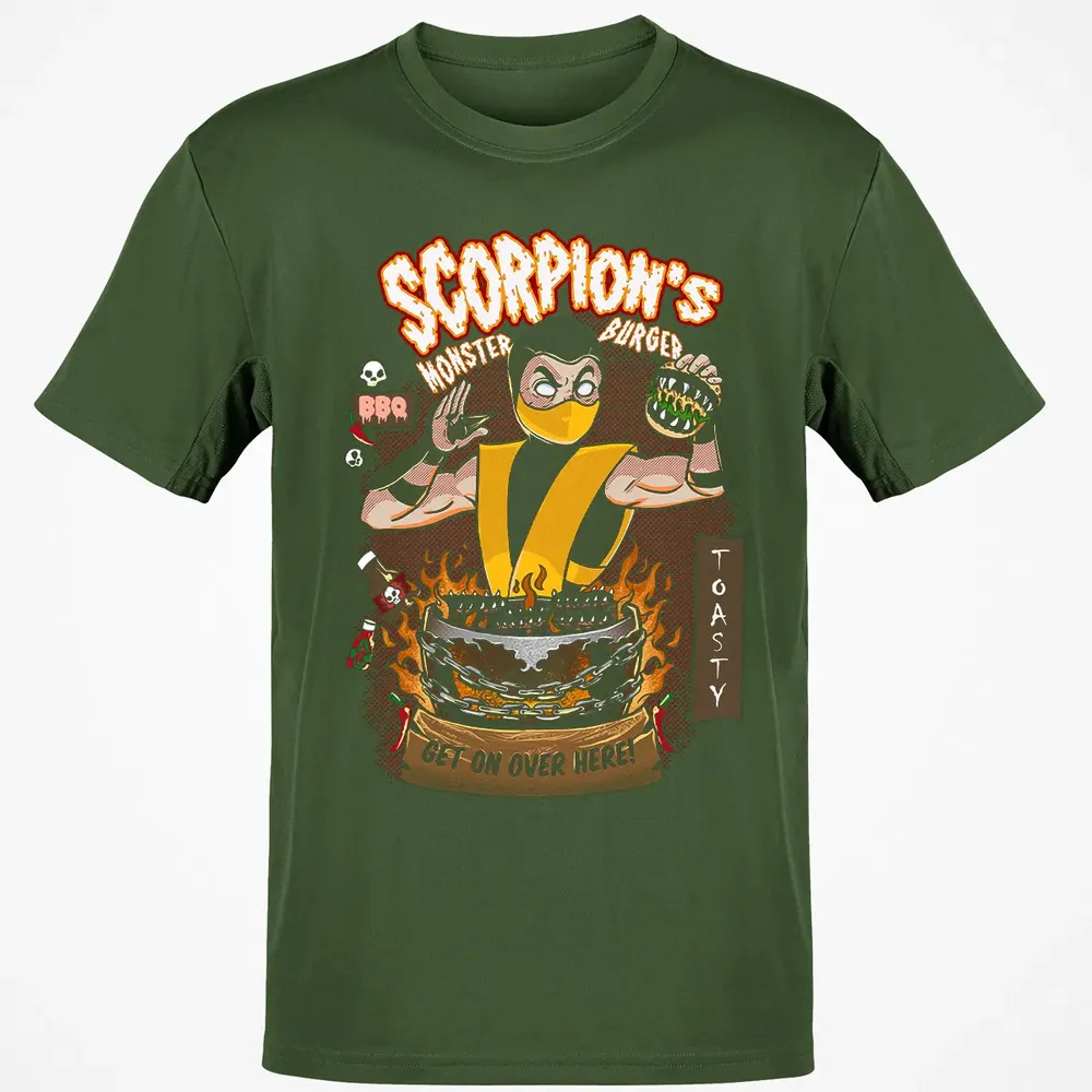 Monster Burger Classic Unisex T-Shirt - 7