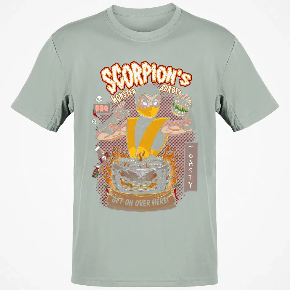 Monster Burger Classic Unisex T-Shirt - 3