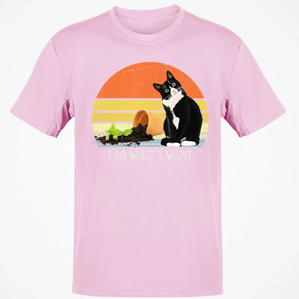 cat destroying plants funny cat plant lover Chonk Cat Classic Unisex T-Shirt - 6