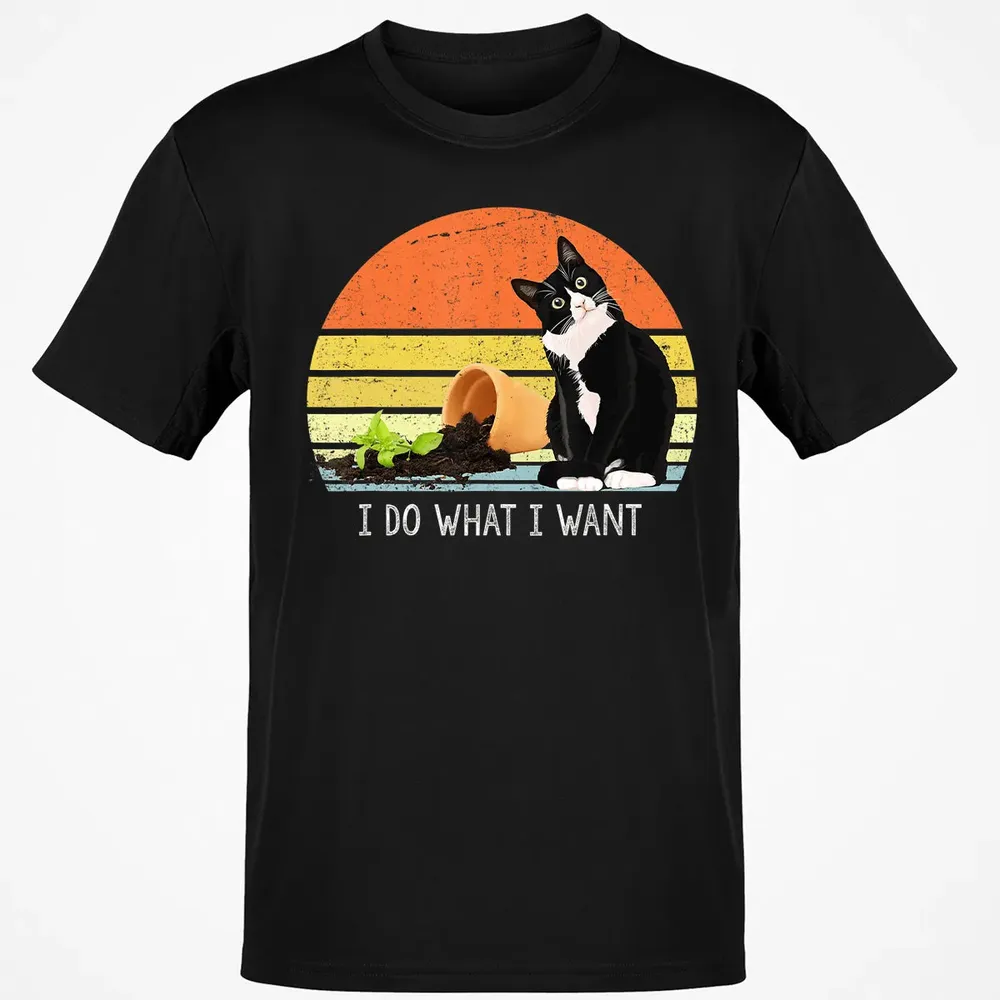 cat destroying plants funny cat plant lover Chonk Cat Classic Unisex T-Shirt - 2