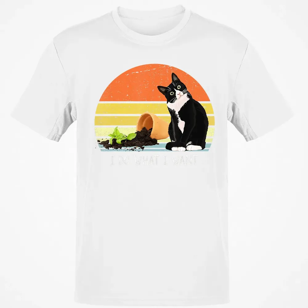 cat destroying plants funny cat plant lover Chonk Cat Classic Unisex T-Shirt - 13