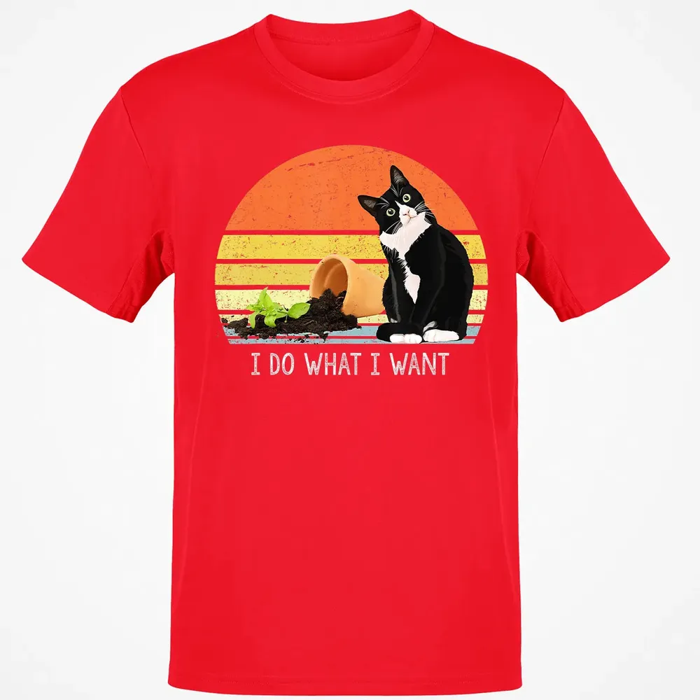 cat destroying plants funny cat plant lover Chonk Cat Classic Unisex T-Shirt - 11