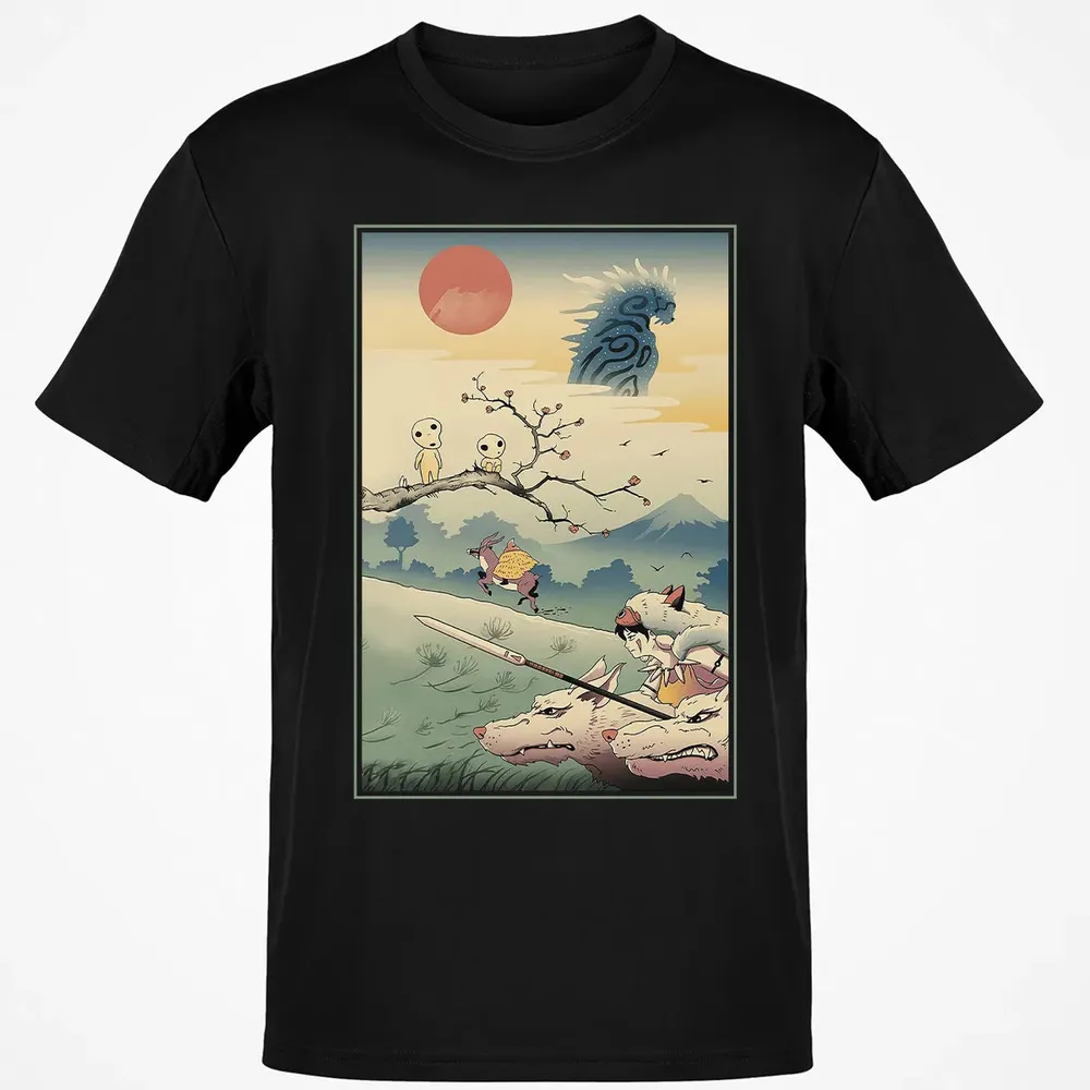 Princess Ukiyo-E Classic Unisex T-Shirt - 2