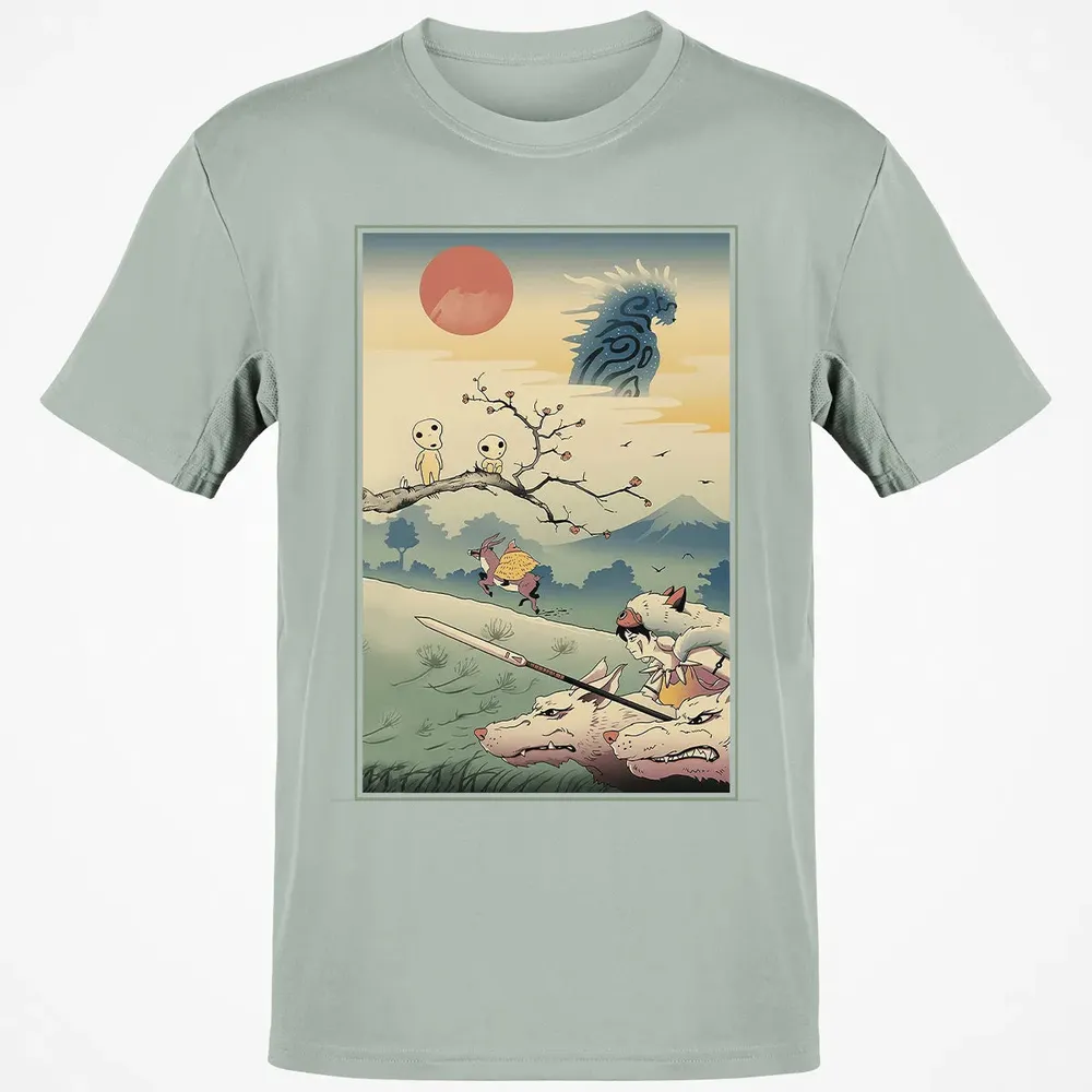 Princess Ukiyo-E Classic Unisex T-Shirt - 3
