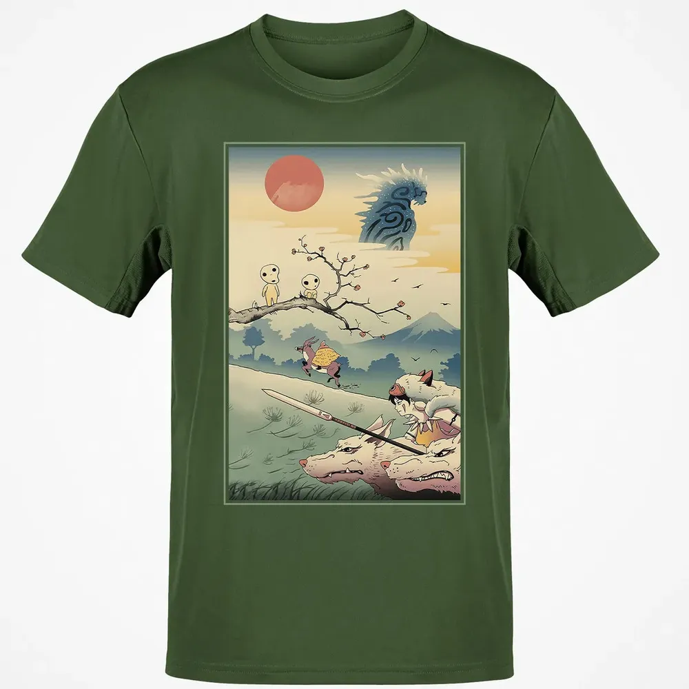 Princess Ukiyo-E Classic Unisex T-Shirt - 7