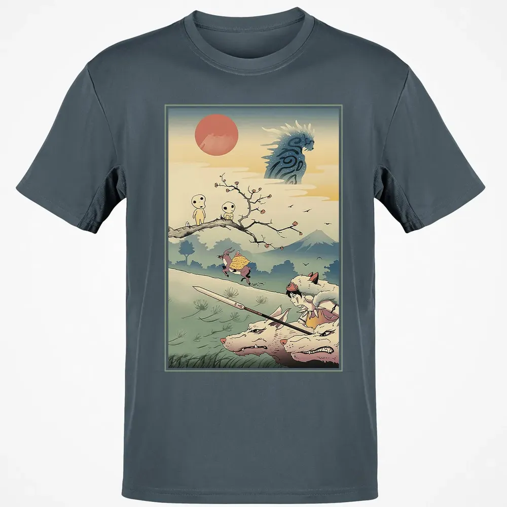 Princess Ukiyo-E Classic Unisex T-Shirt - 4