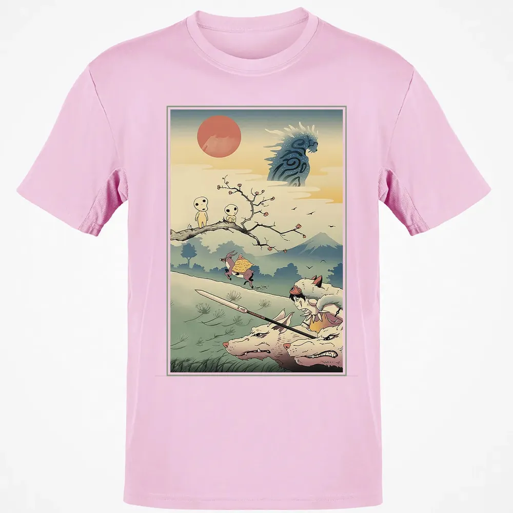 Princess Ukiyo-E Classic Unisex T-Shirt - 6