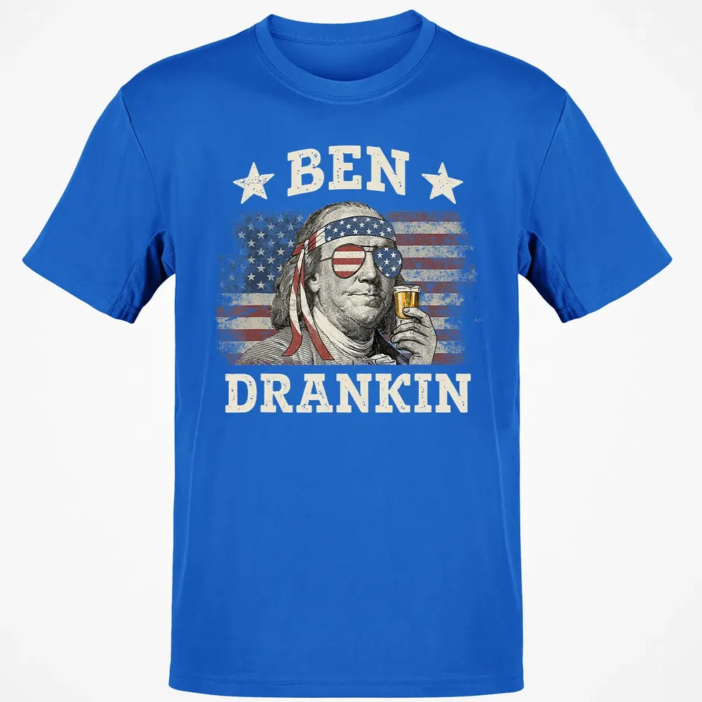 Ben Drankin 4th of July Patriotic Funny Classic Unisex T-Shirt - 12