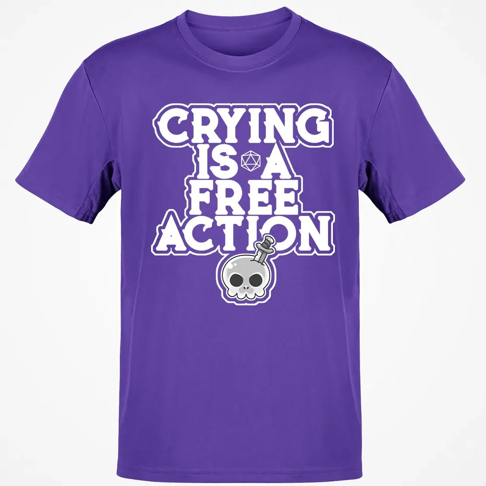Crying Is A Free Action Classic Unisex T-Shirt - 10