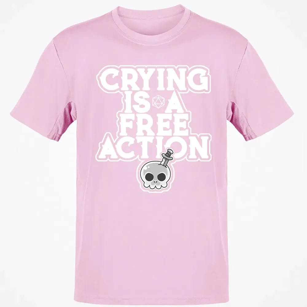 Crying Is A Free Action Classic Unisex T-Shirt - 6