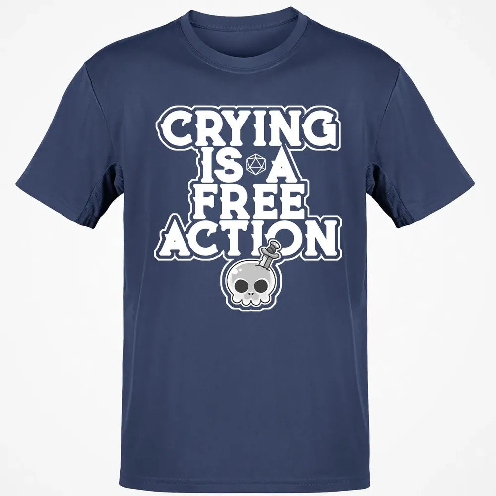Crying Is A Free Action Classic Unisex T-Shirt - 8