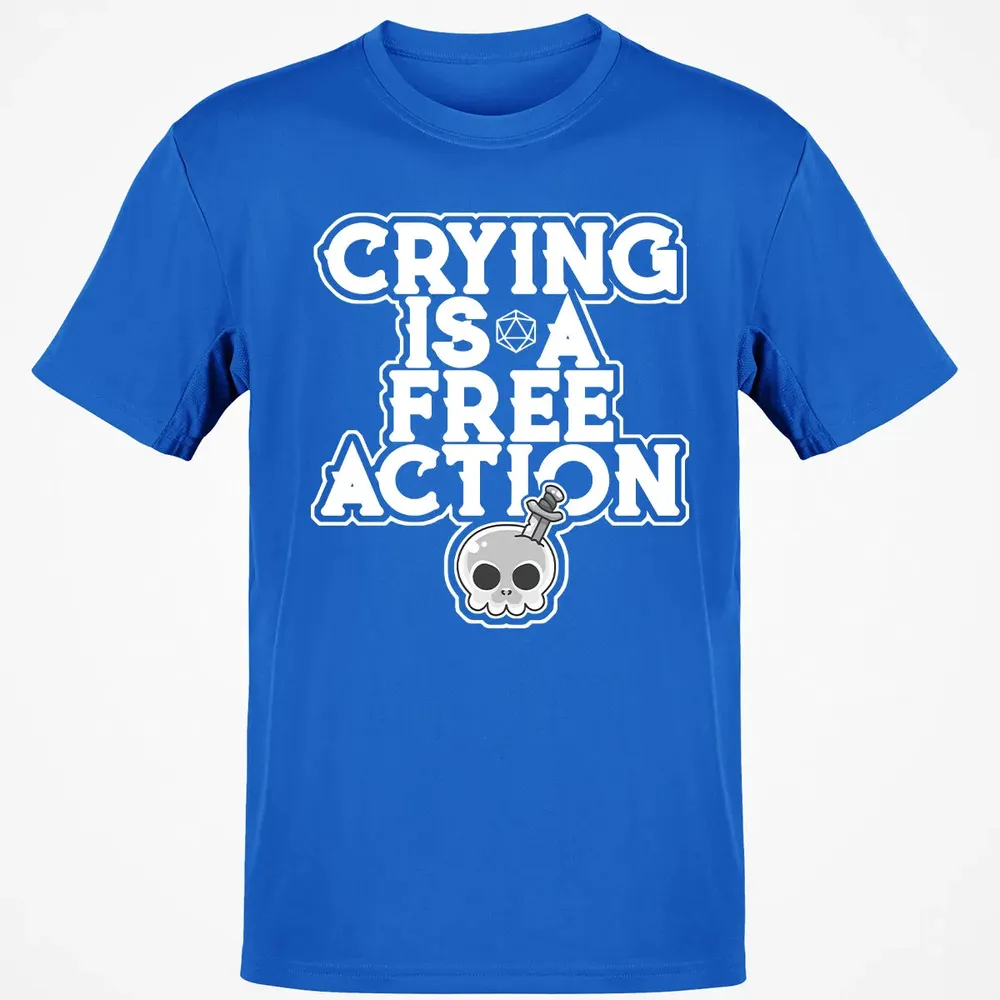 Crying Is A Free Action Classic Unisex T-Shirt - 12