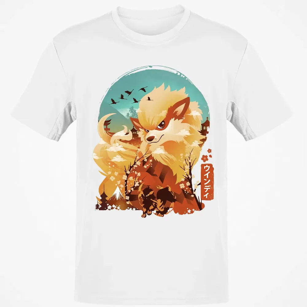Ukiyo e Fire Monster Classic Unisex T-Shirt - 13