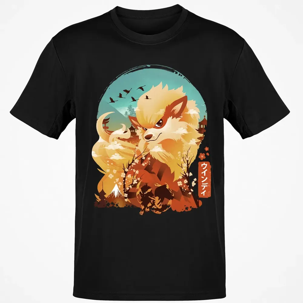 Ukiyo e Fire Monster Classic Unisex T-Shirt - 2