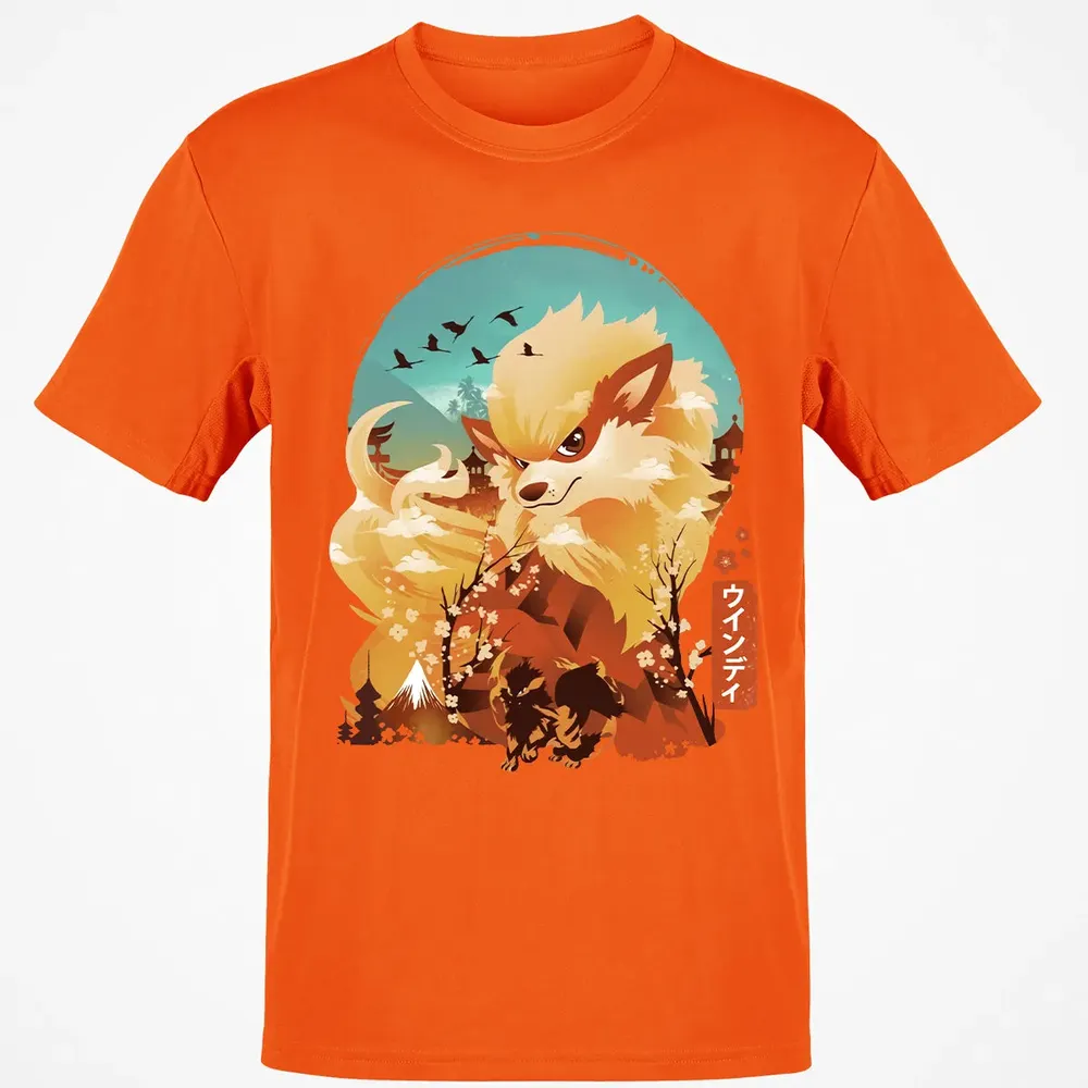 Ukiyo e Fire Monster Classic Unisex T-Shirt - 9