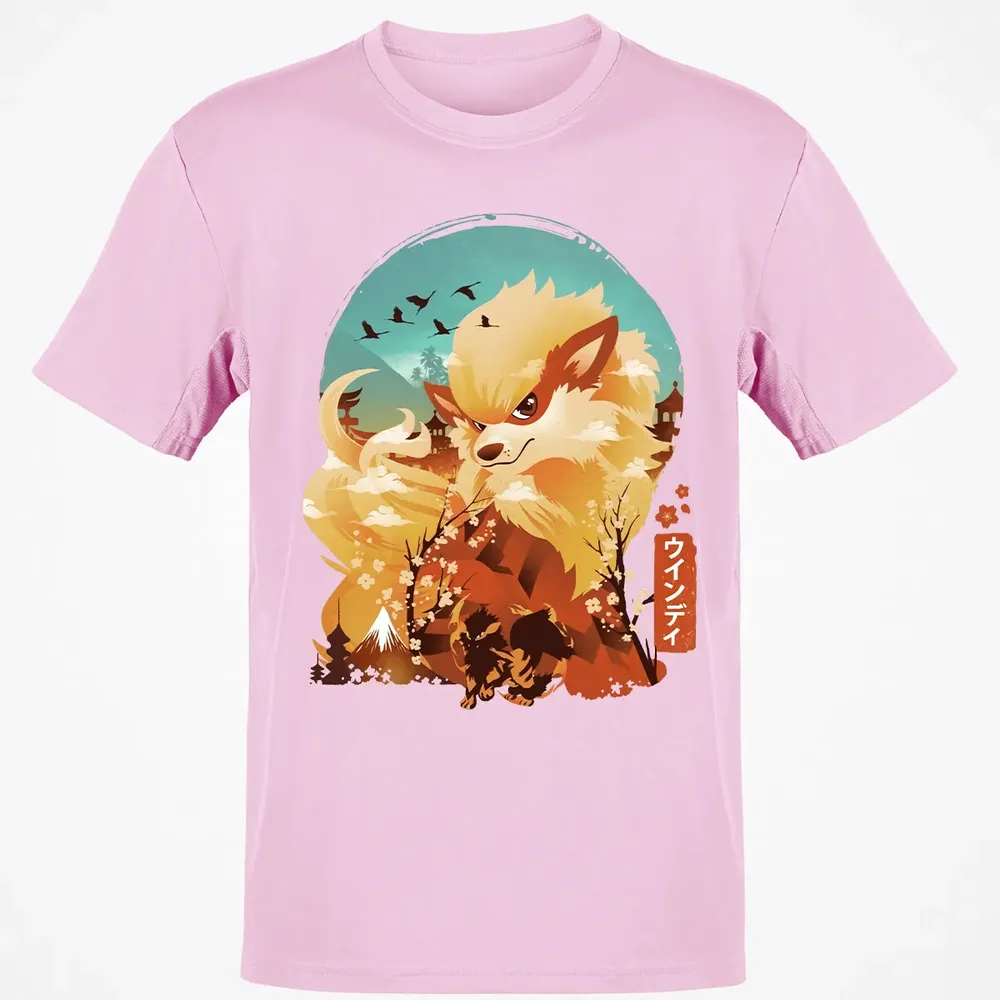 Ukiyo e Fire Monster Classic Unisex T-Shirt - 6