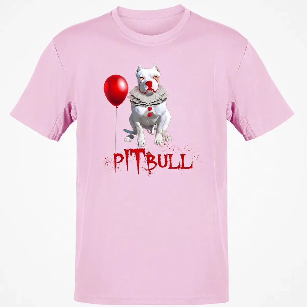 Pitbull IT Clown For Halloween Day Horror  Gift Classic Unisex T-Shirt - 6